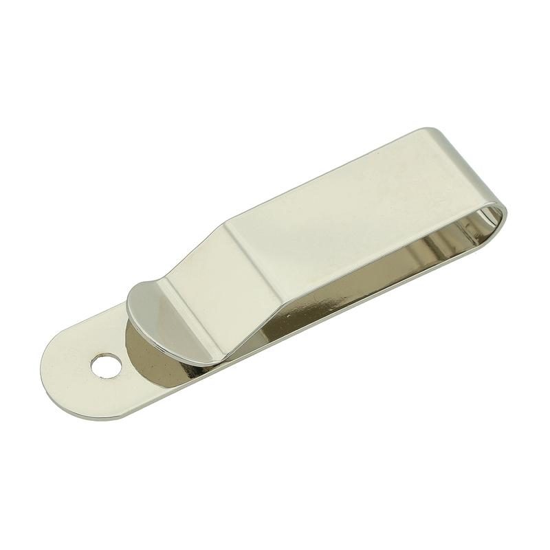 Belt Clip 16 mm 68 mm Nickel Plated