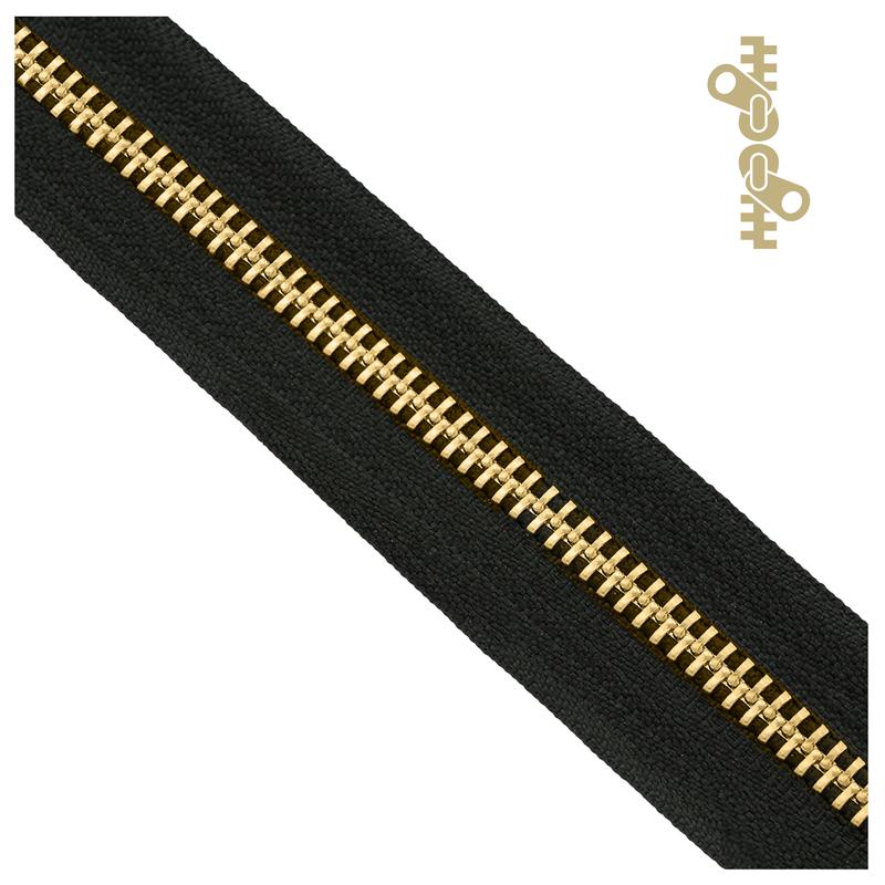 YKK Zipper Slider in yardage, size 5