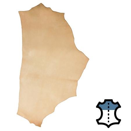 Premium cowhide leather (double shoulder) 0.8–4 mm, natural