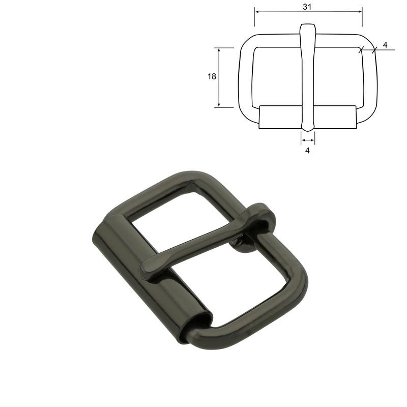 Roller belt silver × gray BELT37-_S1__09265.1706626699.