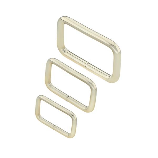 Metal Edge Trim: Style D - Curved - in Nickel Finish