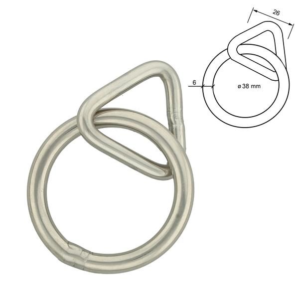 oll kyoto オール ANCHOR SHACKLE O RING